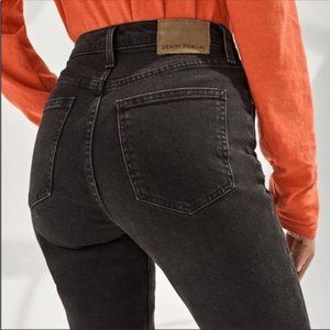 Aritzia Denim Forum Yoko High Rise Slim Sz 25